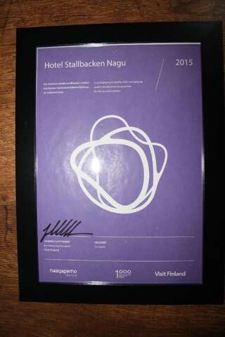 Отель Hotel Stallbacken Nagu Науво Стандартный двухместный номер с 2 отдельными кроватями-4