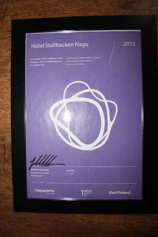 Отель Hotel Stallbacken Nagu Науво Стандартный двухместный номер с 2 отдельными кроватями-21